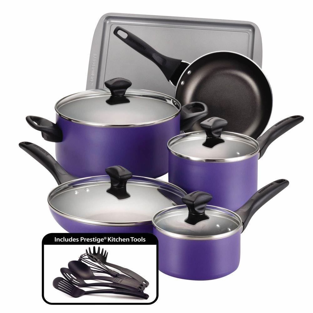 Purple kitchenware