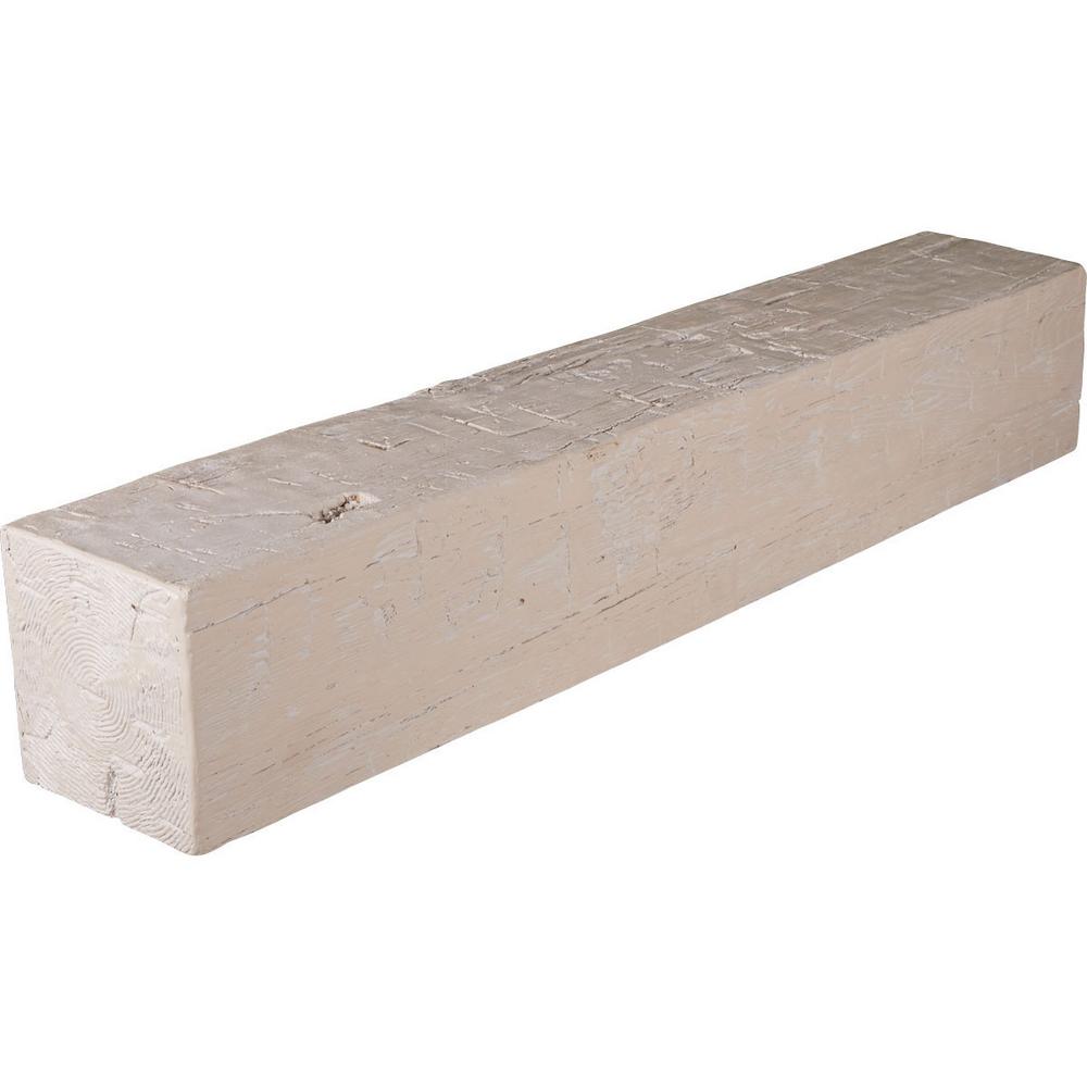 Ekena Millwork 8 In X 10 In X 6 Ft Hand Hewn Faux Wood Beam