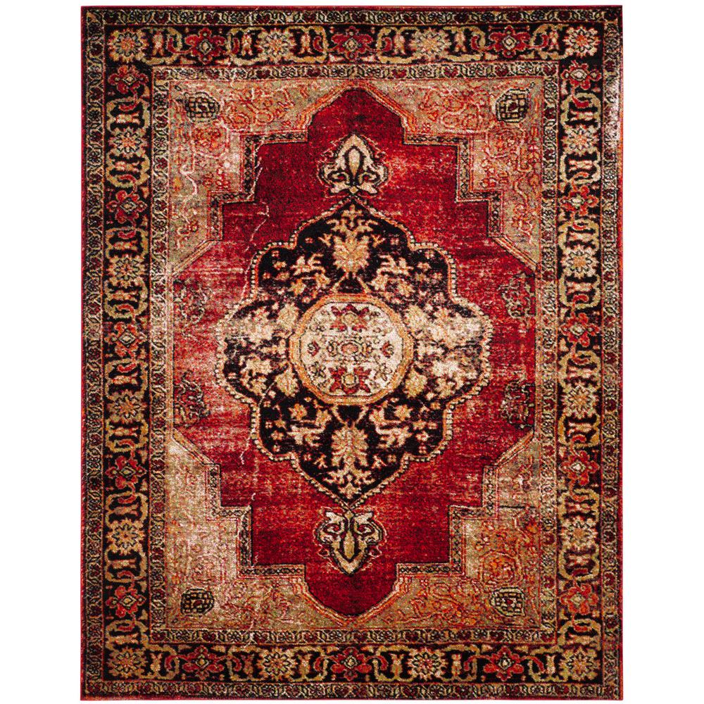 Safavieh Vintage Hamadan Red Multi 9 Ft X 12 Area Rug