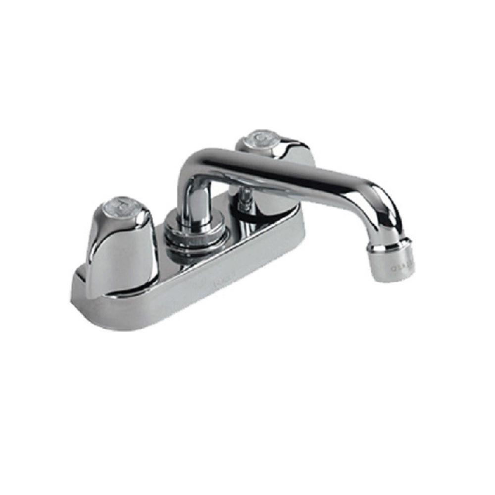 Gerber 2-Handle Laundry Faucet with 6 inch Swing Spout in Chrome by Gerber