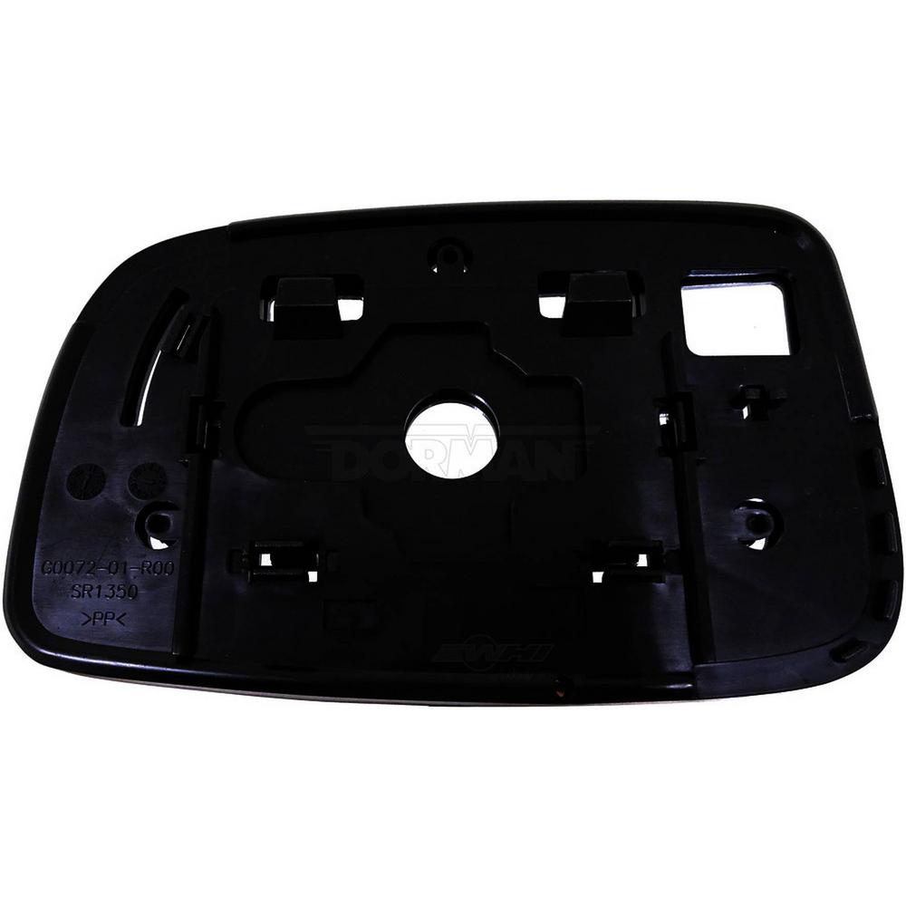 Non Heated Dorman 56956 Toyota Prius Passenger Side Plastic Backed Door Mirror Glass
