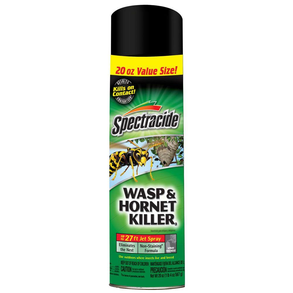 Spectracide 20 Oz Wasp And Hornet Aerosol Spray Killer Hg 95715 3 The Home Depot