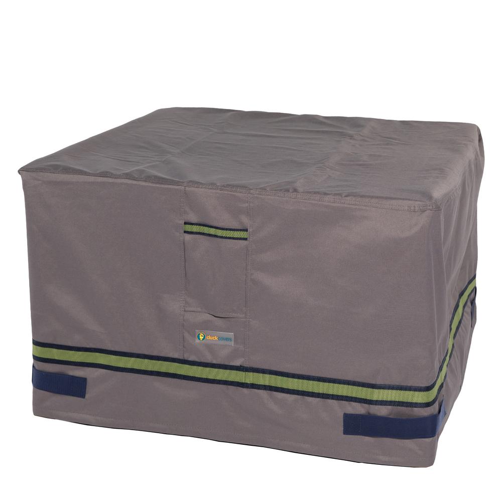 Duck Covers Soteria 32 In Square Fire Pit Cover Rfps3232 The