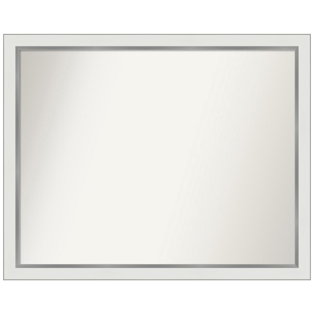 Amanti Art Choose Your Custom Size 35 12 In X 28 Modern Rectangle Framed Eva White Silver Narrow Bathroom Wall Mirror Dsw5064763 The Home Depot - Silver Framed Bathroom Wall Art Amanti Art Choose Your Custom Size 35 12 In X 28 Modern Rectangle Framed Eva White Silver Narrow Bathroom Wall Mirror Dsw5064763 The Home Depot - Silver Framed Bathroom Wall Art