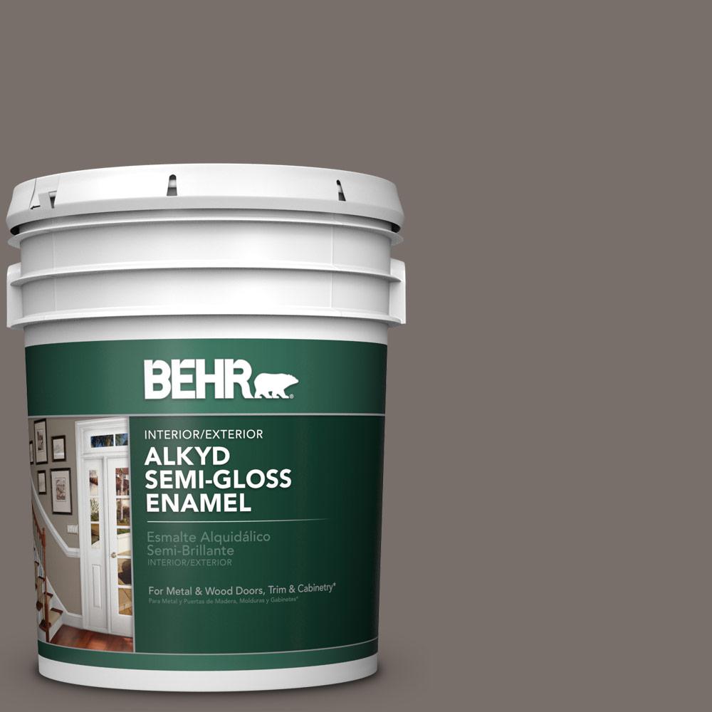 BEHR 5 gal. N2006 Kindling SemiGloss Enamel Alkyd