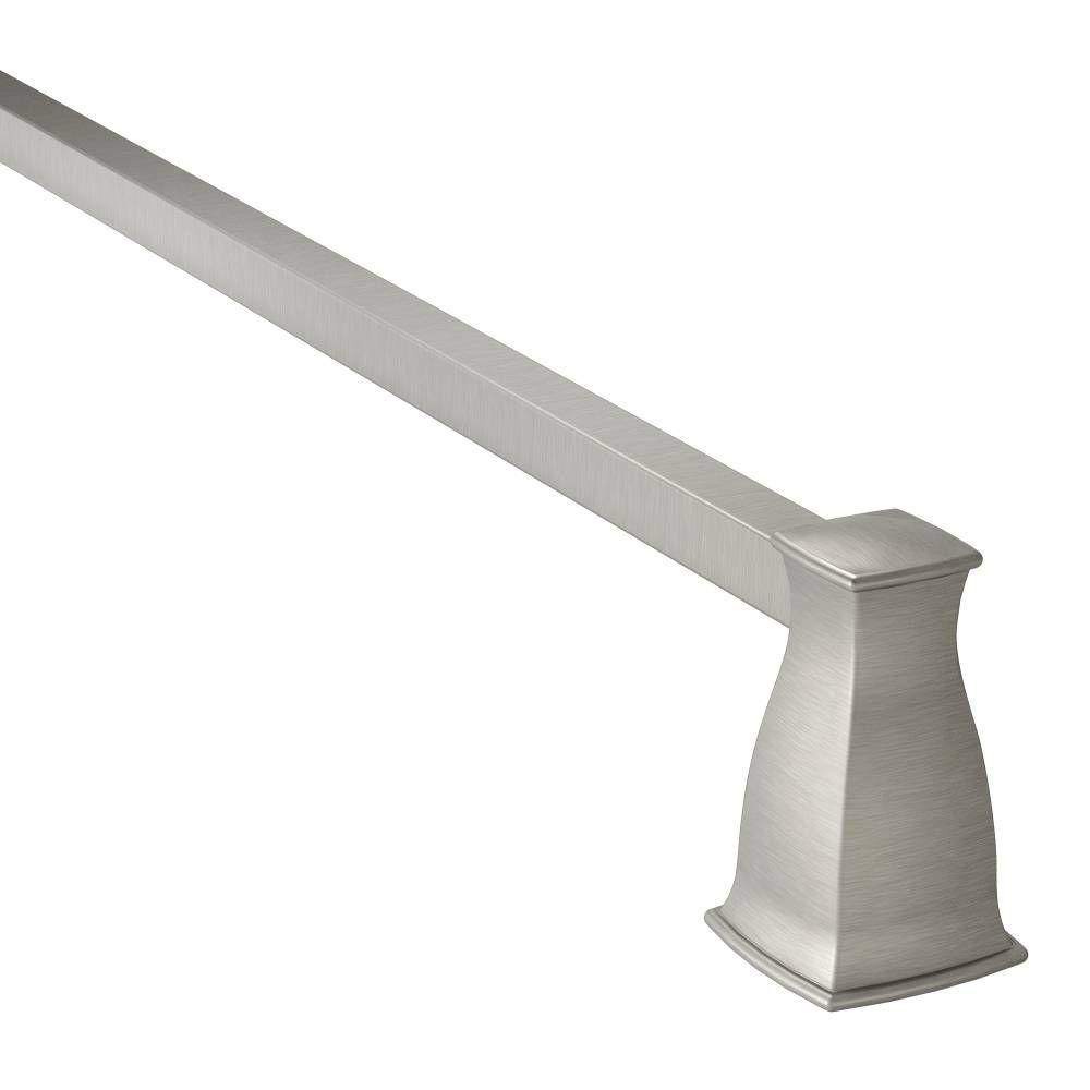 MOEN Hensley 18 in. Towel Bar in Spot Resist Brushed Nickel-Y3518BN