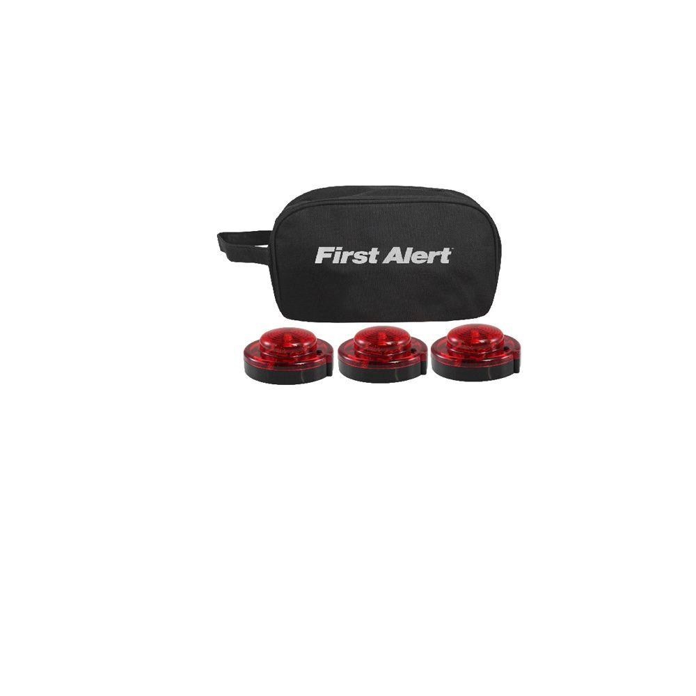 First Alert 0.5 -Watt LED Emergency Lighting Kit-911-3 - The Home Depot