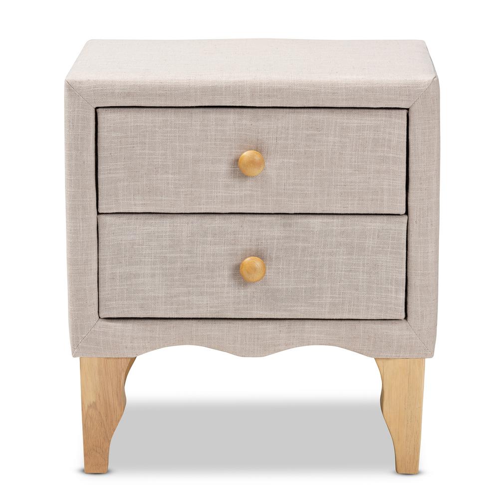 Fabric Nightstands Bedroom Furniture The Home Depot