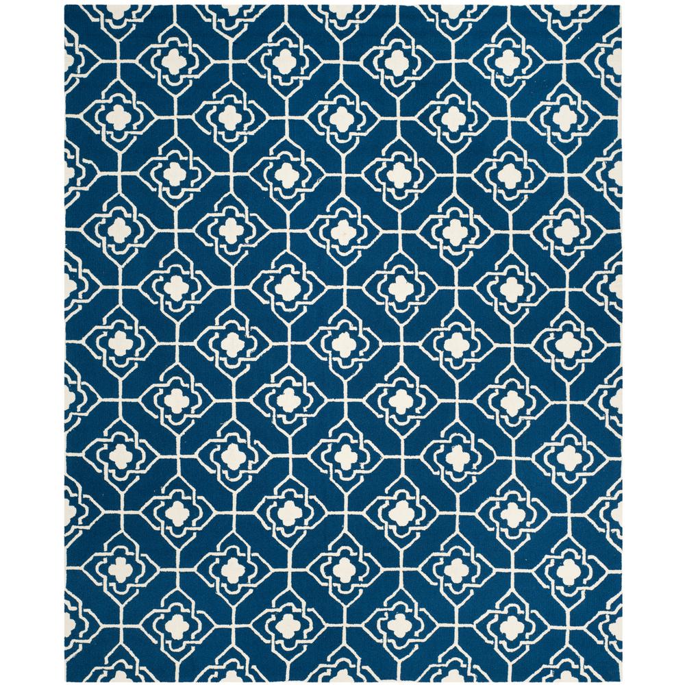 Safavieh Four Seasons Navy/Ivory 8 ft. x 10 ft. Area RugFRS233H8 The Home Depot