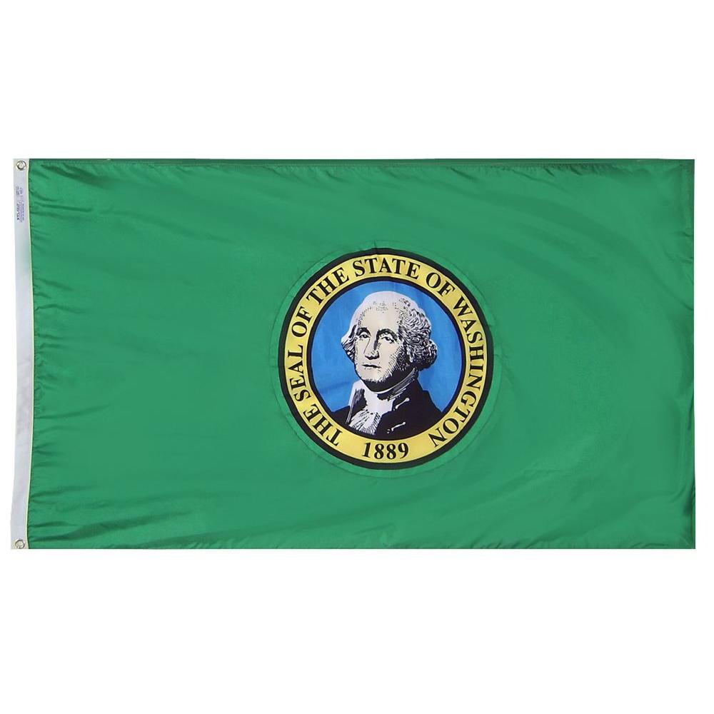 Annin Flagmakers 3 Ft X 5 Ft Washington State Flag 145760 The