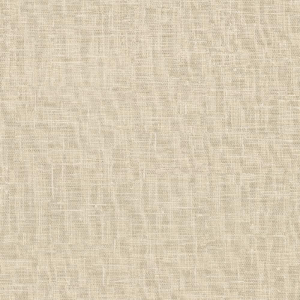 Beyond Basics Linge Beige Linen Texture Wallpaper-420-87091 - The Home