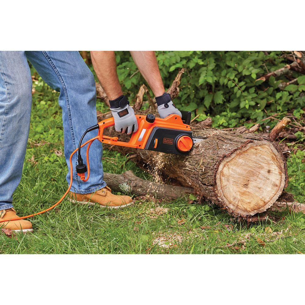 chainsaw corded decker chainsaws