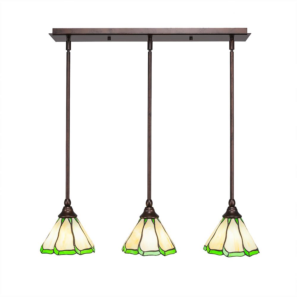 Green Pendant Lights Lighting The Home Depot