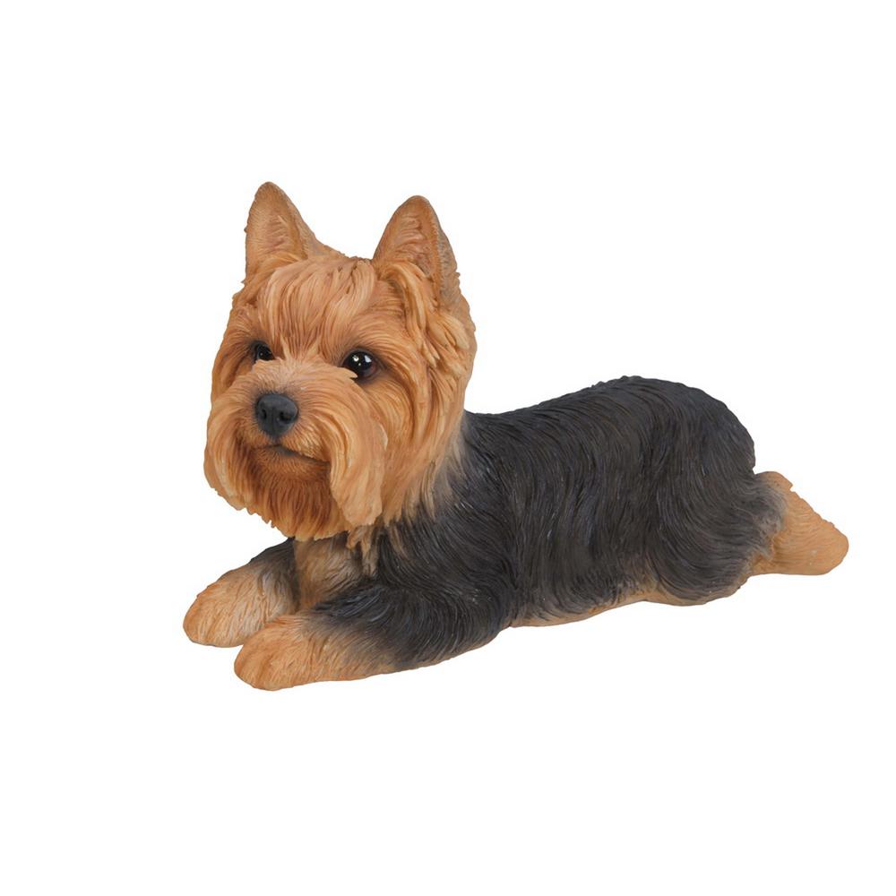 YORKIE YORKSHIRE TERRIER TINY ONES DOG Figurine Statue Pet Lovers Gift Resin