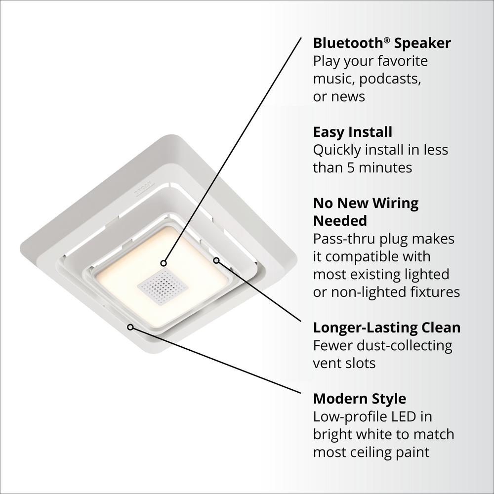 Broan Ventilation Bathroom Fan Quick, How To Clean A Broan Bathroom Fan With Light