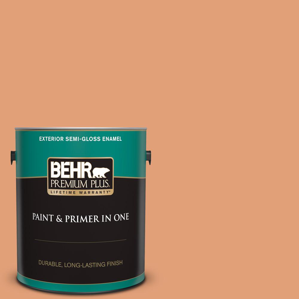 BEHR PREMIUM PLUS 1 gal. M2205 Roasted Seeds SemiGloss BEHR PREMIUM PLUS 1 gal. M2205 Roasted Seeds SemiGloss