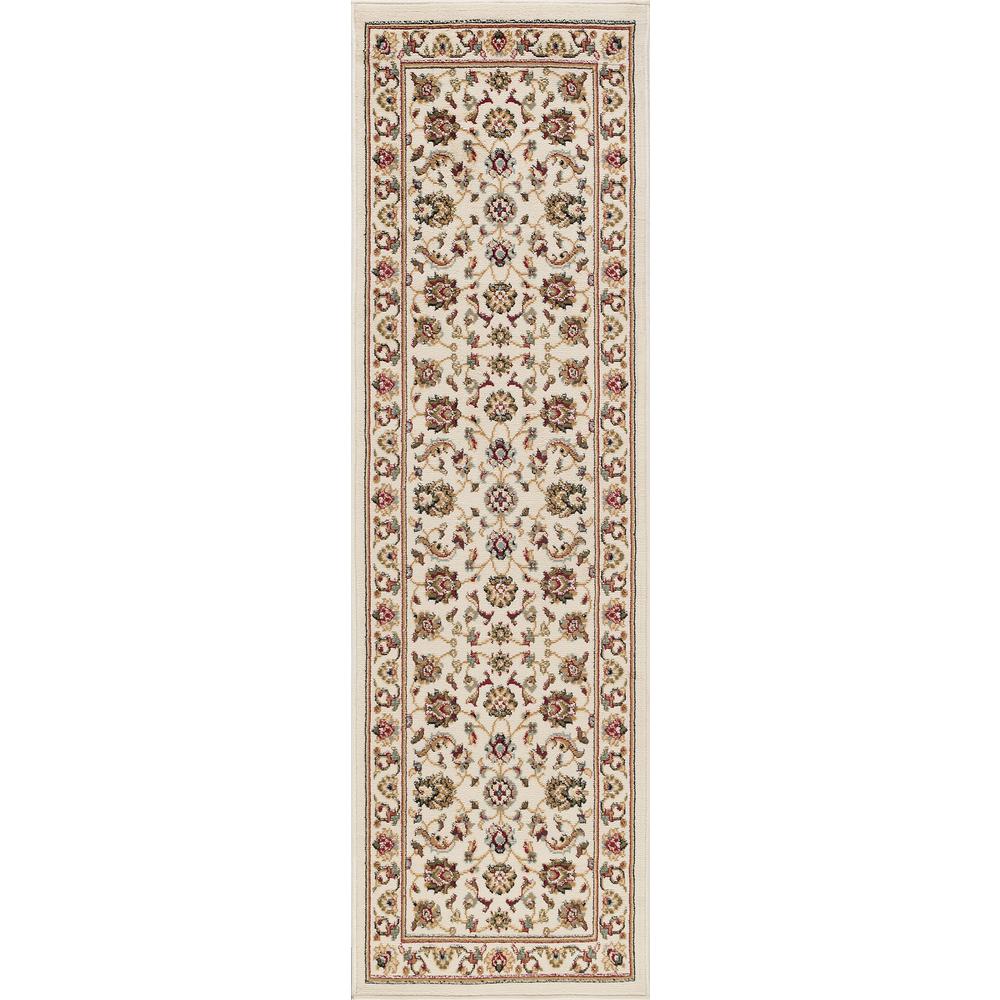 Tayse Rugs Hampton Traditional Ivory 2 Ft X 10 Runner Rug Tayse Rugs Hampton Traditional Ivory 2 Ft X 10 Runner Rug