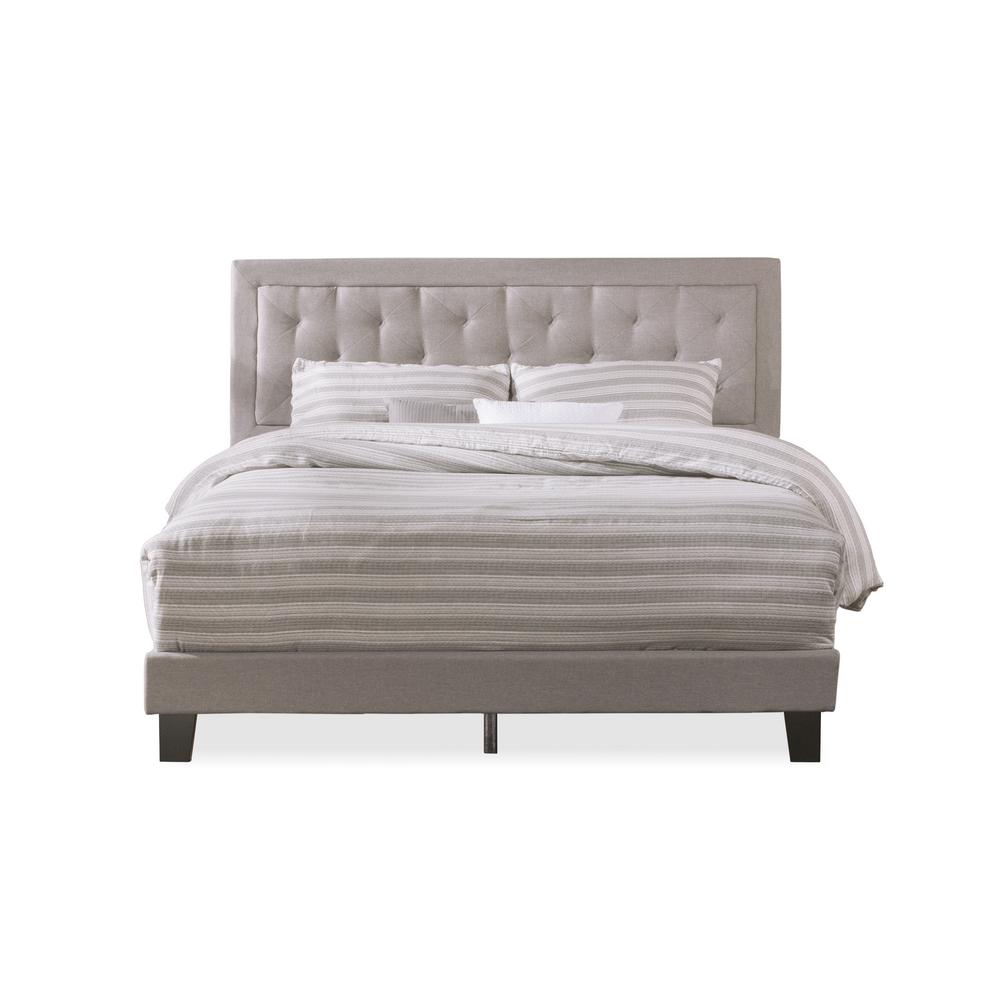 Hillsdale Furniture La Croix Glacier Gray Queen Bed 2132 500 The