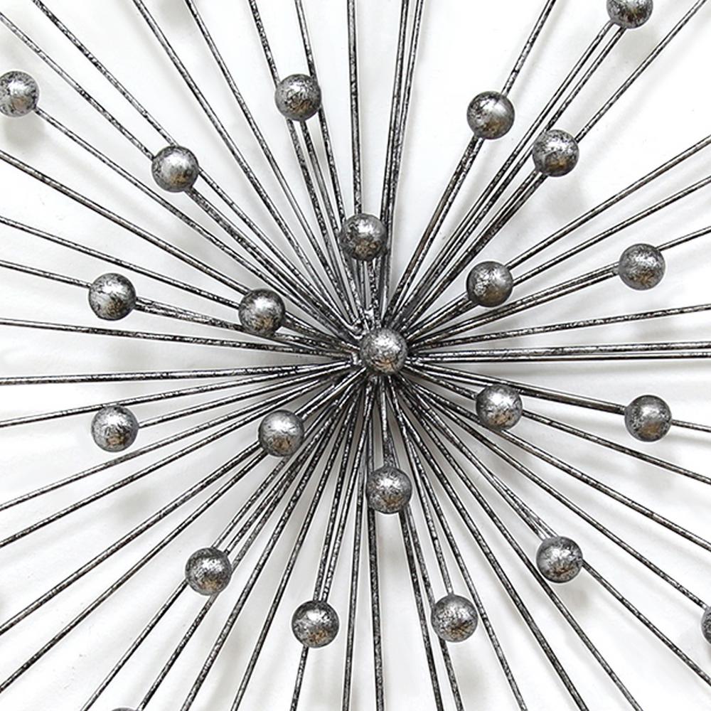 Stratton Home Decor Silver Burst Wall Internet 301182438 Stratton Home Decor Silver Burst Wall