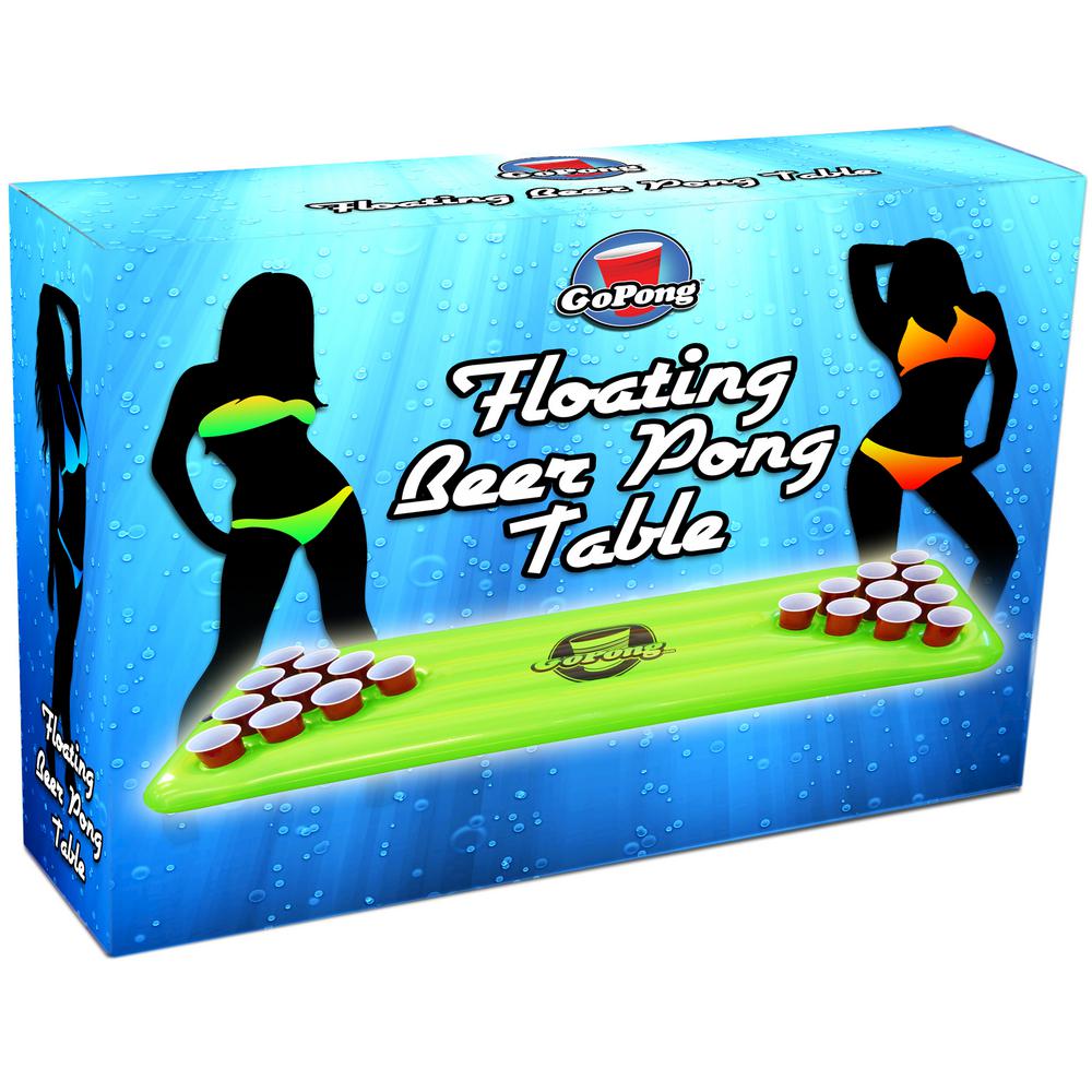 floatable beer pong table