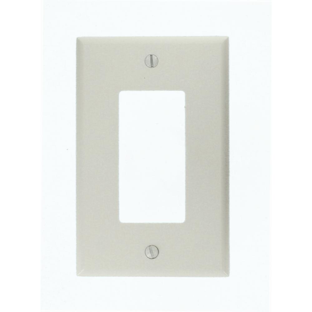 Leviton Decora 1Gang Jumbo Wall Plate, IvoryR518660100I The Home
