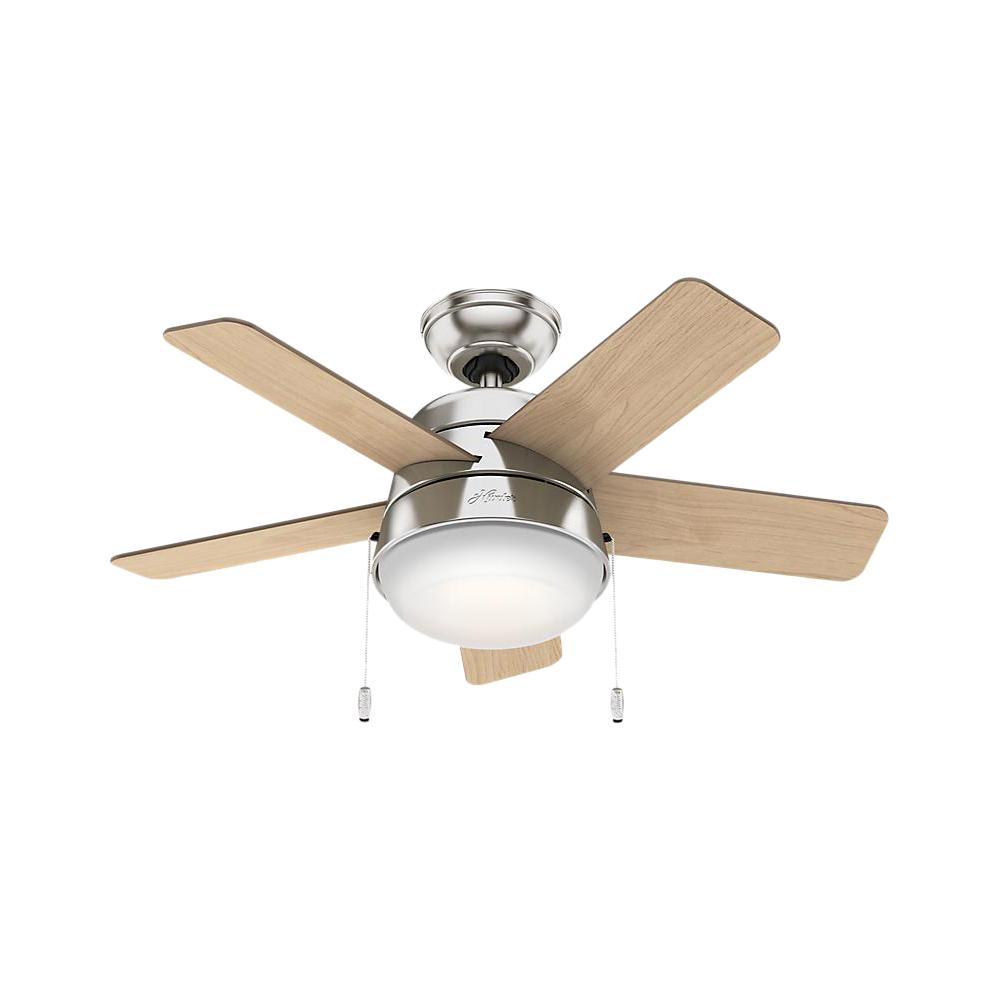 Tarrant 36 In Led Indoor Brushed Nickel Ceiling Fan