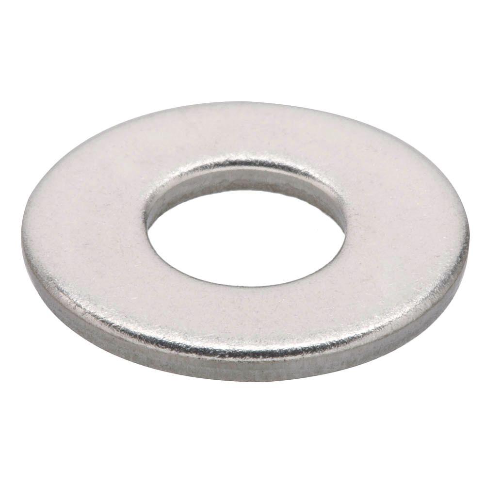 18-8 Stainless Steel 5//8 Outside Diameter 1//4 Stainless Flat Washer 50 Pack 304