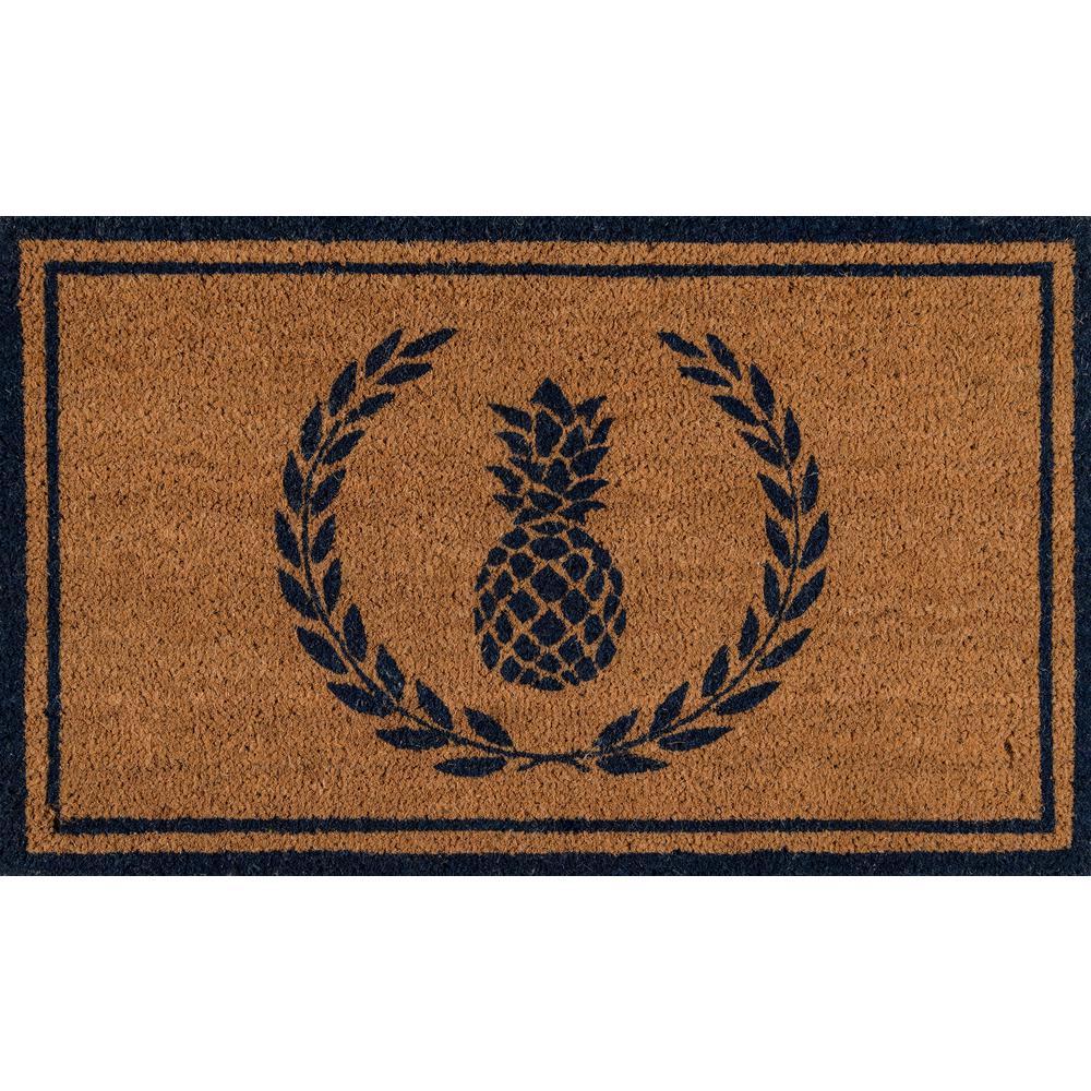 Floral Natural Fiber Door Mats Mats The Home Depot