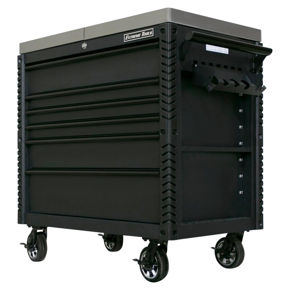 Extreme Tools Ex Professional 41 In 6 Drawer Tool Utility Cart