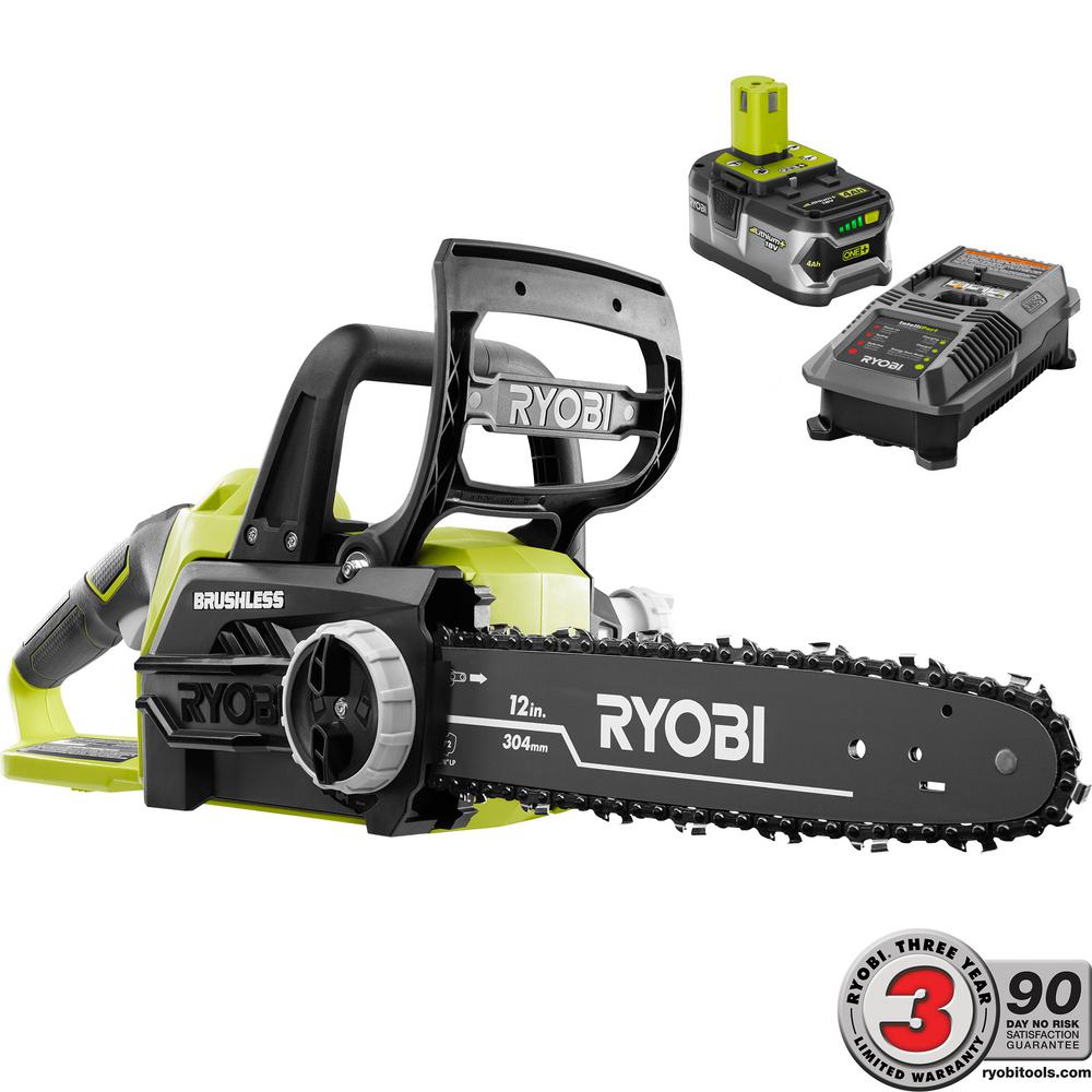 Battery Operated Chainsaw 18v Elec 12 Inch Portable Powered Wireless