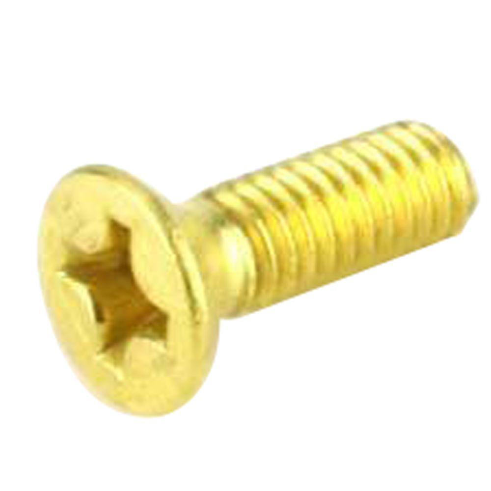 Solid Brass Machine Screws Screws The Home Depot