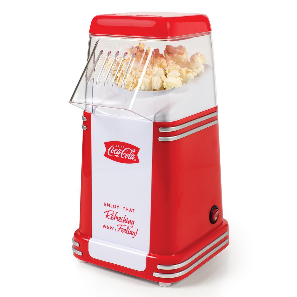 Nostalgia Coca Cola 2 Oz Red Mini Countertop Popcorn Machine