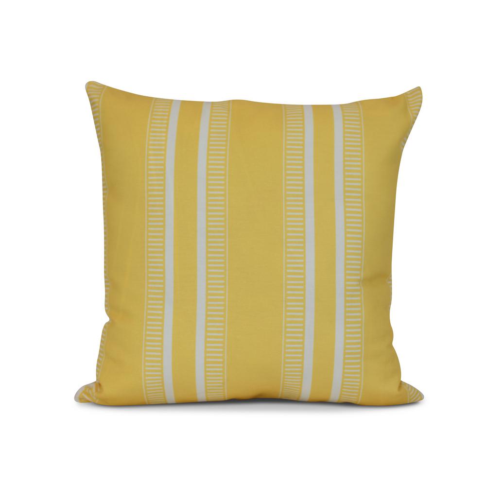 16 In Dashing Stripe Print Pillow Yellow Ps818ye1 The Home Dashing Stripe Print Pillow In Yellow Ps818ye1 16 The Home Depot