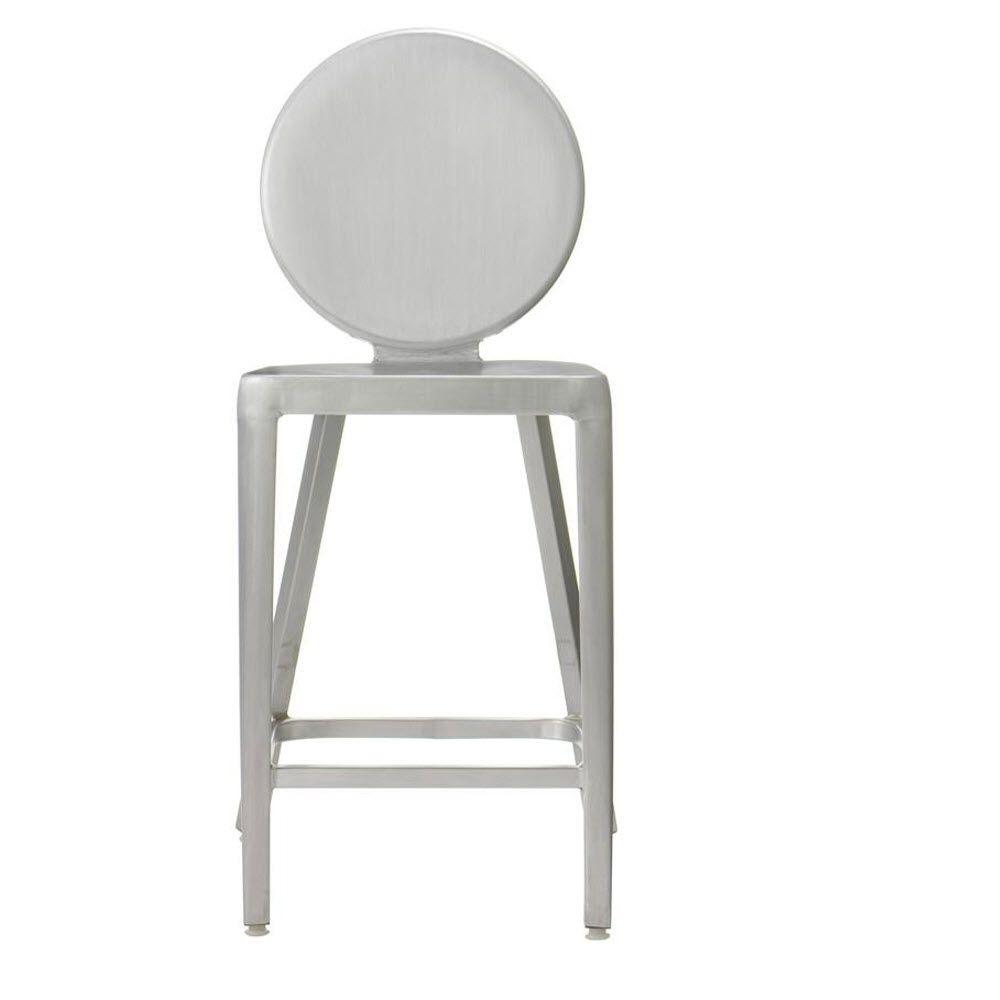 Home Decorators Collection Samantha 24 In Brushed Aluminum Bar Home Decorators Collection Samantha 24 In Brushed Aluminum Bar Stool 1042500250 The Depot