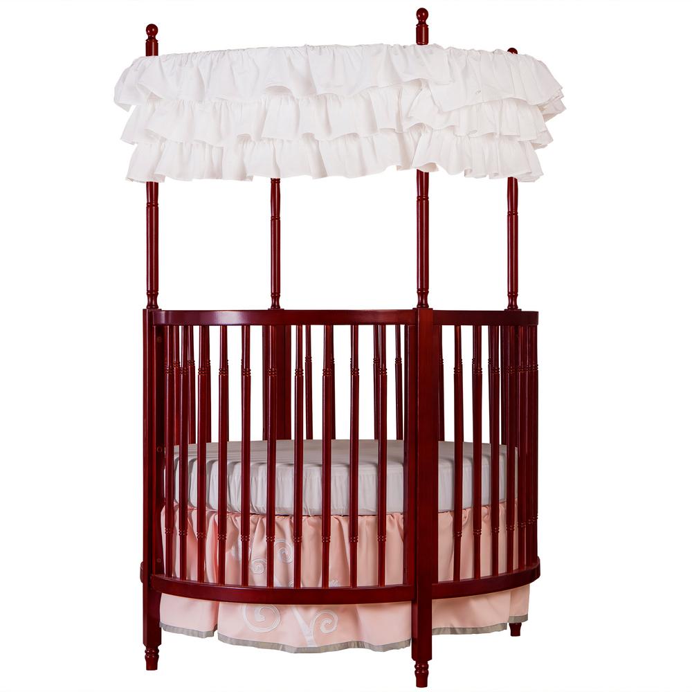 round tufted crib