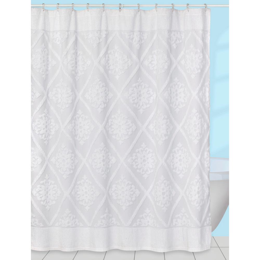 Cottage Shower Curtains Shower Accessories The Home Depot