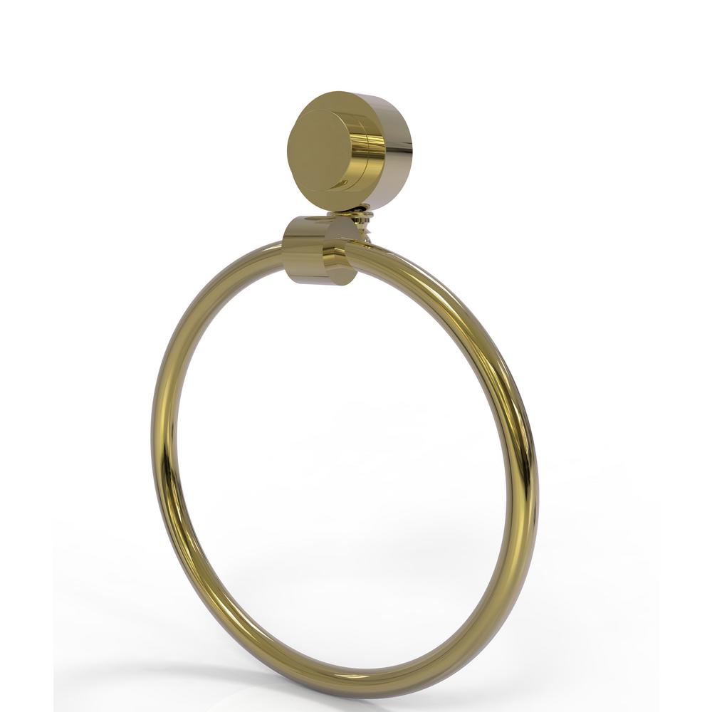 Allied Brass Venus Collection Towel Ring in Unlacquered Brass416UNL