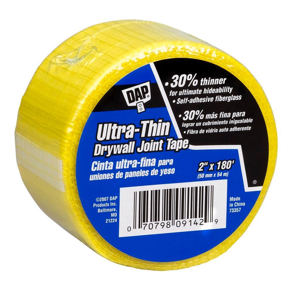 DAP 180 ft. SelfAdhesive Drywall Joint Tape7079809142 The Home Depot