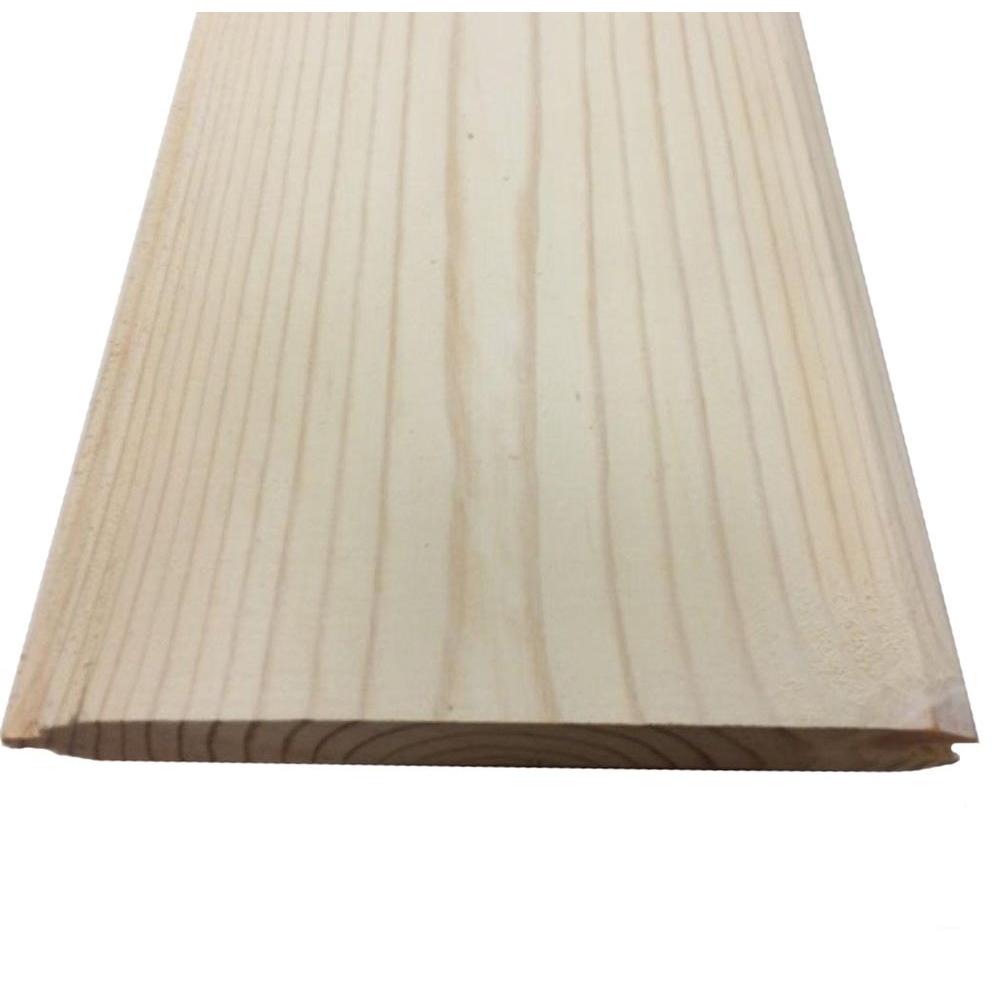1 in. x 6 in. x 8 ft. Beach Cottage White SPF Board (6 Boards Per Bundle)