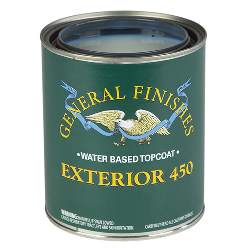 General Finishes 1 gal. Satin Exterior 450 Clear Varnish TopcoatGF.GXS