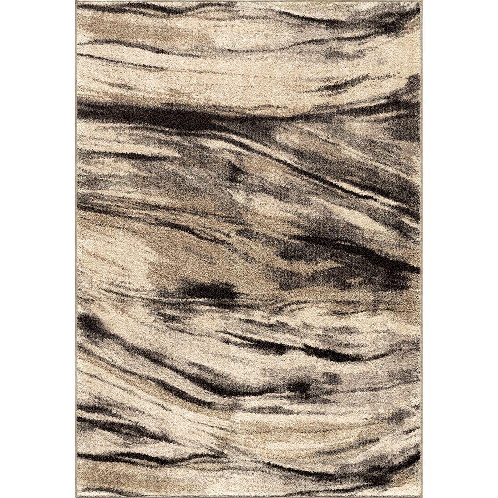 Orian Rugs Brushed Bristol Multi 5 ft. 3 in. x 7 ft. 6 in. Abstract