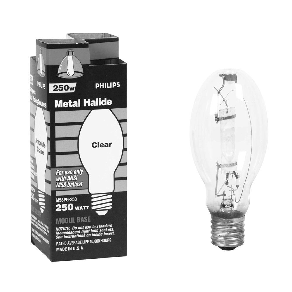 Philips 1000-Watt BT37 Quartz Metal Halide Pulse Start HID Light ...