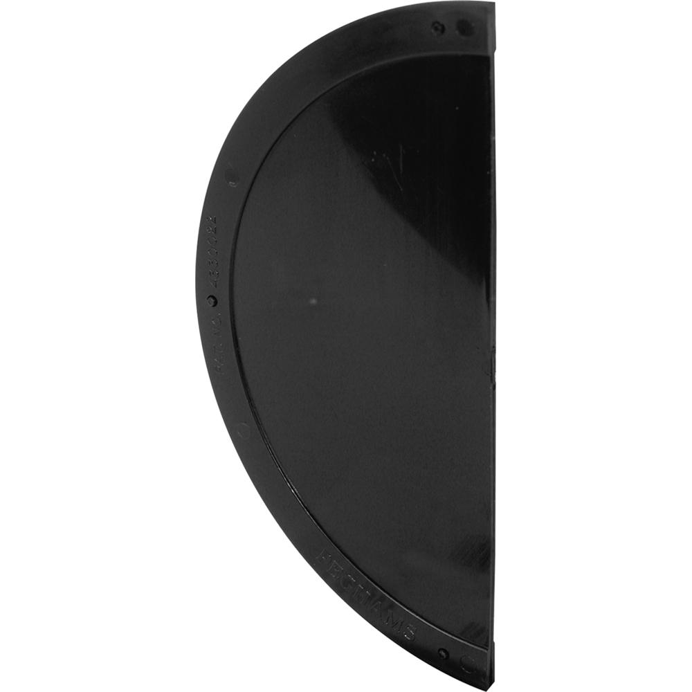 Prime Line 7 In Black Plastic Sliding Door Screen Shield A 141