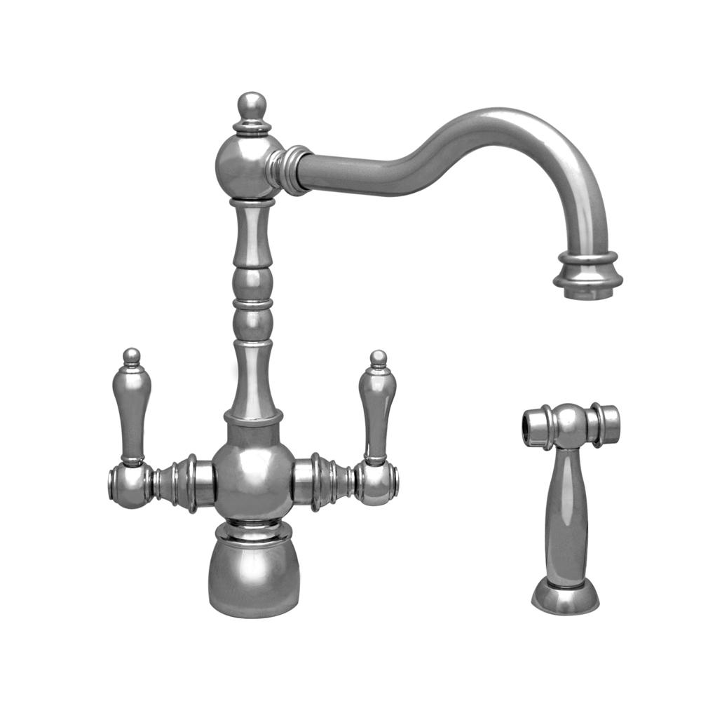 Whitehaus Collection Vintage III 2Handle Standard Kitchen Faucet with
