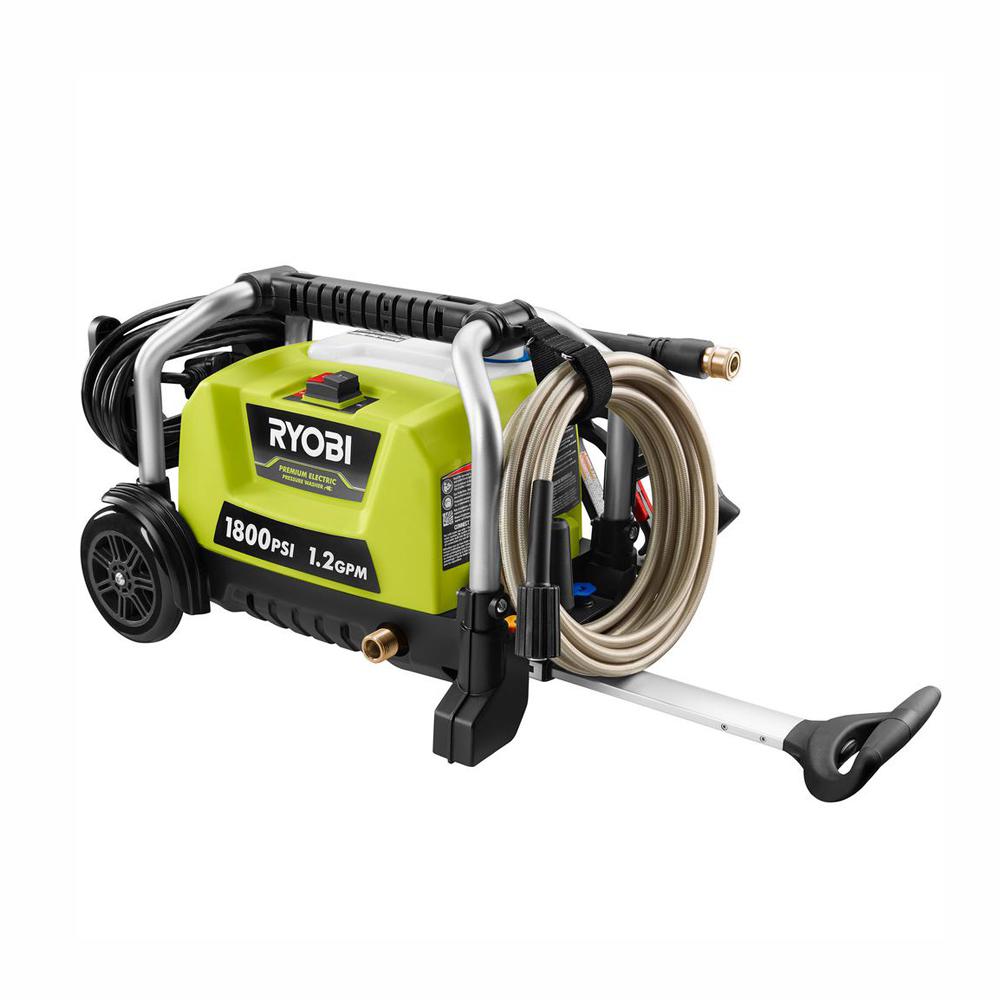 Ryobi 1800 PSI 1.2 GPM Wheeled Electric Pressure Washer