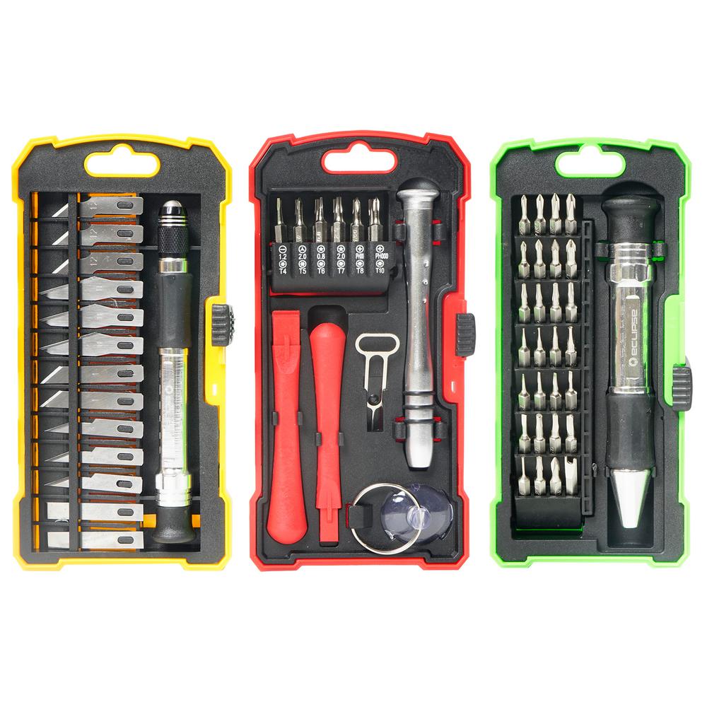 Eclipse Tools 3Pack Precision Hobby and Repair Set902586 The Home