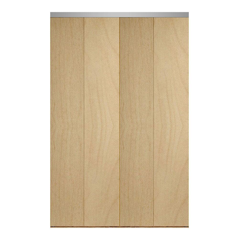 Impact Plus 72 In X 80 In Smooth Flush Stain Grade Maple Solid