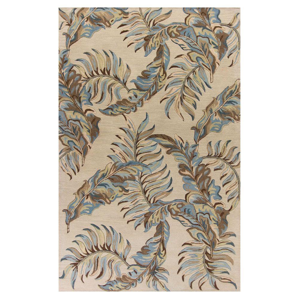 Kas Rugs Exotic Leaf Grey 5 Ft X 8 Area Rug Hav26335x8 The Kas Rugs Exotic Leaf Grey 5 Ft X 8 Area Rug Hav26335x8 The Home Depot