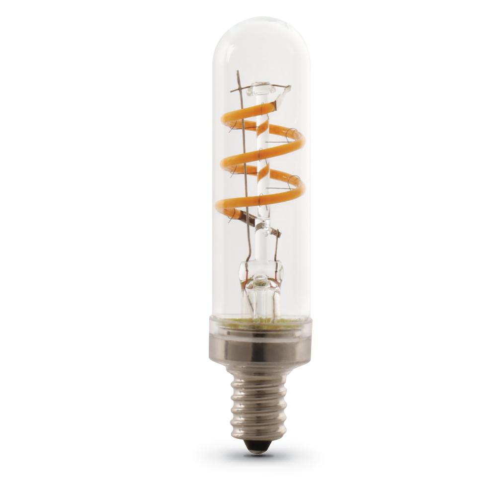Feit Electric 25 Watt Equivalent 2100k T6 Candelabra Dimmable Led Feit Electric 25 Watt Equivalent 2100k T6 Candelabra Dimmable Led Vintage Style Clear