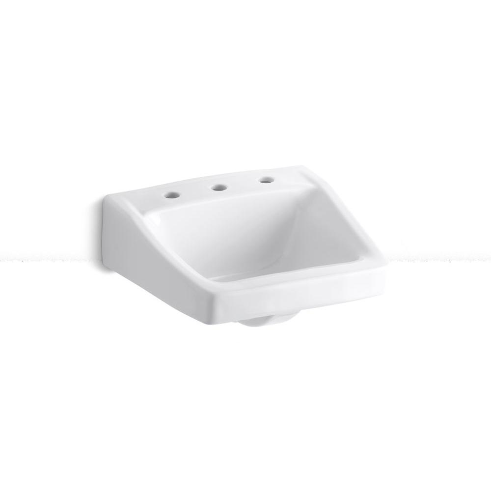 Mold In Bathroom Sink Overflow kohler hudson wall-mount cast iron bathroom sink in white with Mold In Bathroom Sink Overflow kohler hudson wall-mount cast iron bathroom sink in white with